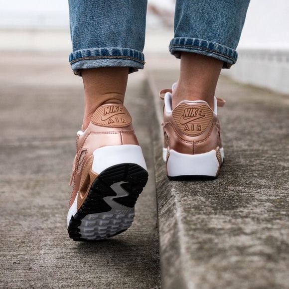 Brand New Nike Air Max 90 Rose Gold - Picture 7 of 7